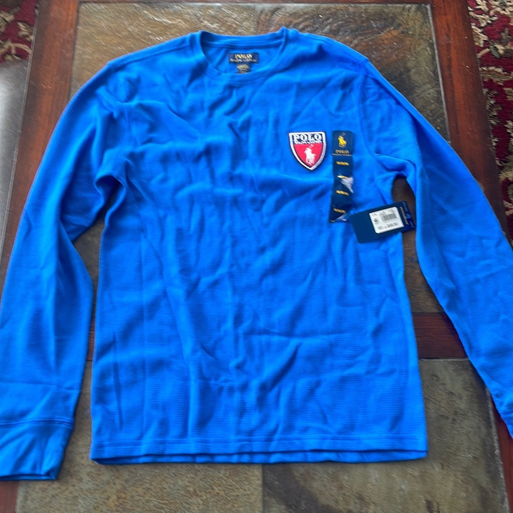 Blue Polo Ralph Lauren crew neck